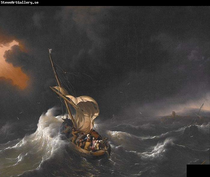Ludolf Backhuysen Christ in the Storm on the Sea of Galilee